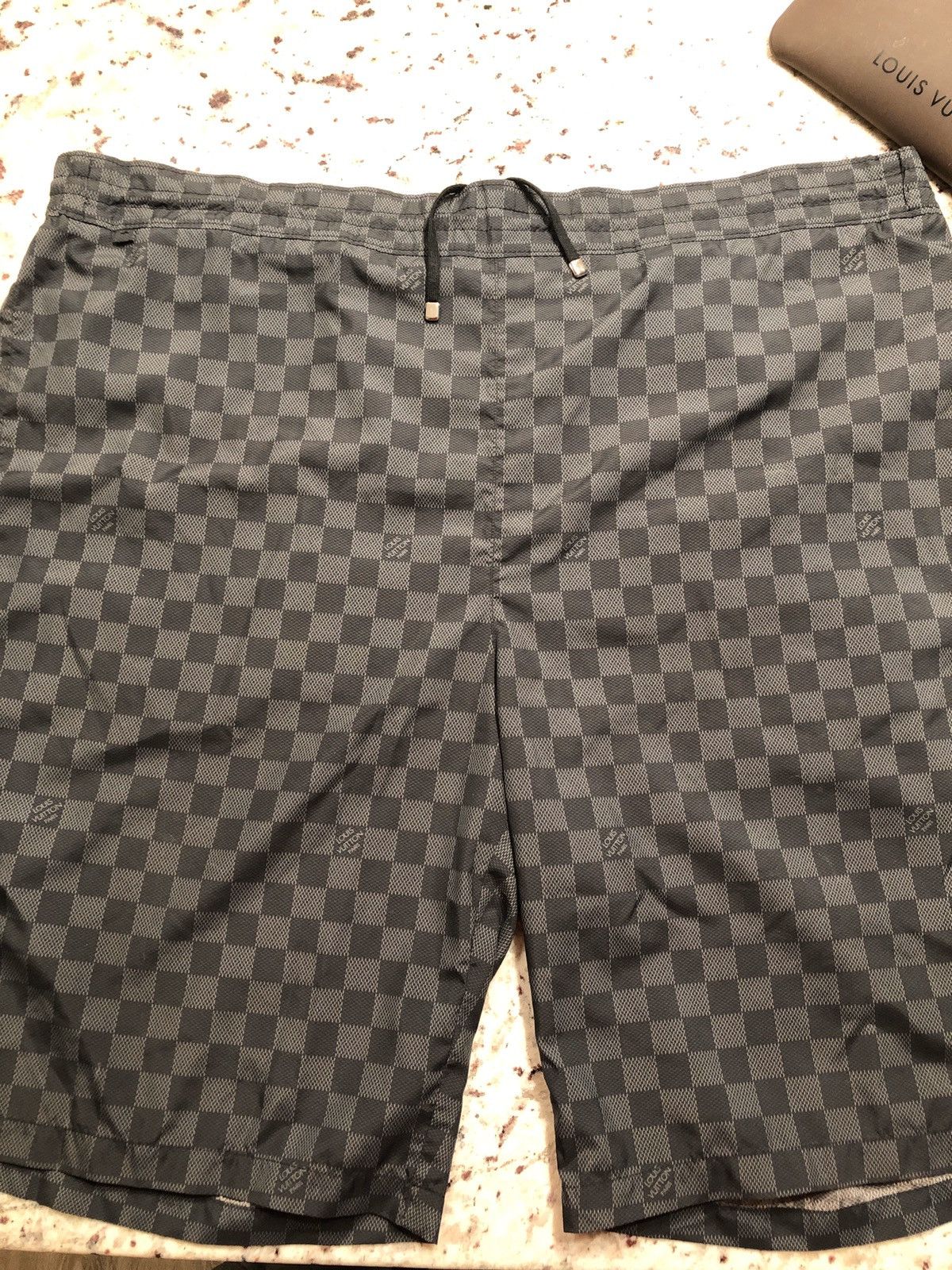 louis vuitton damier swim trunks