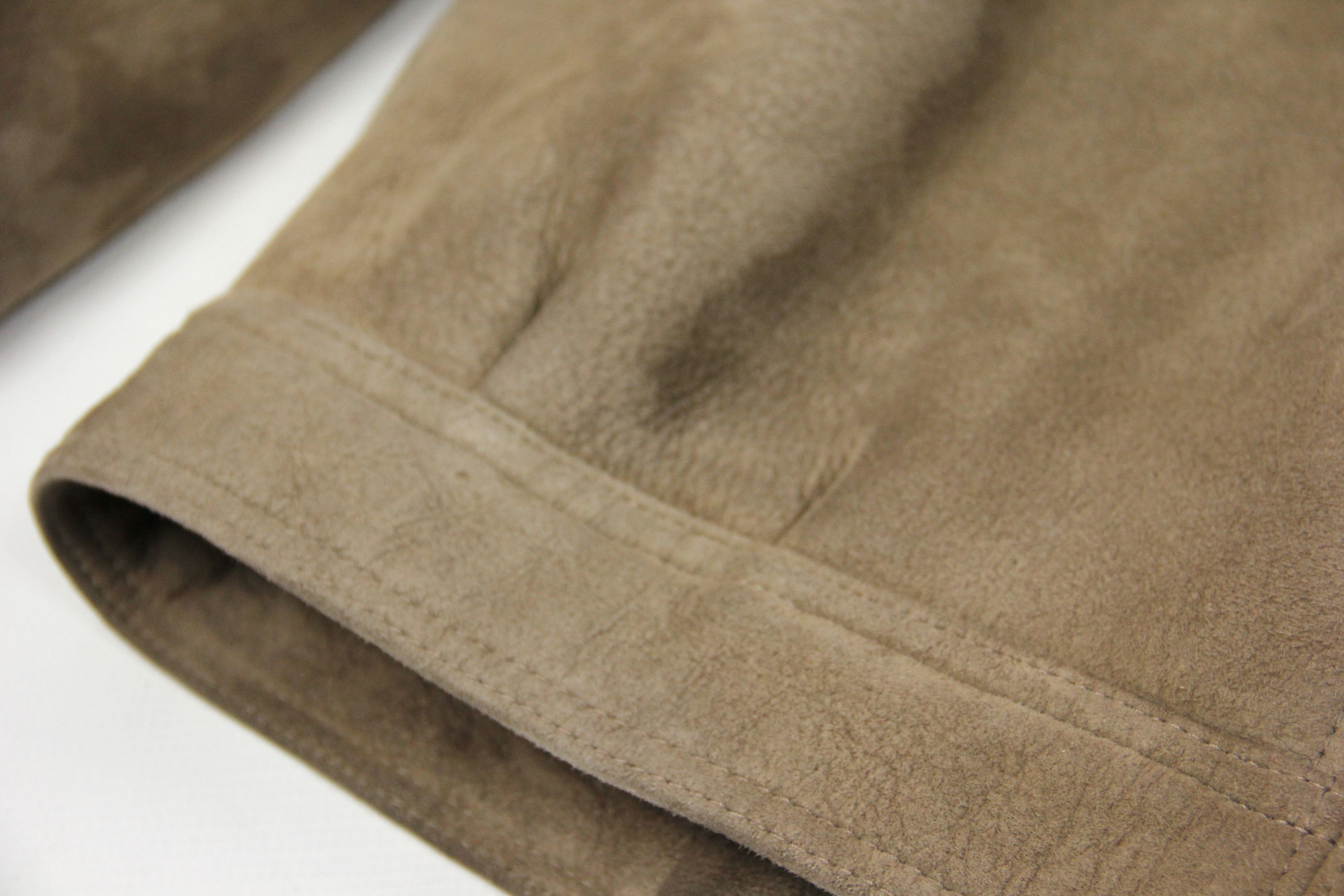 Other Light Brown Shawl Collar Short Supple Shearling Jacket, 42 Size US L / EU 52-54 / 3 - 8 Thumbnail
