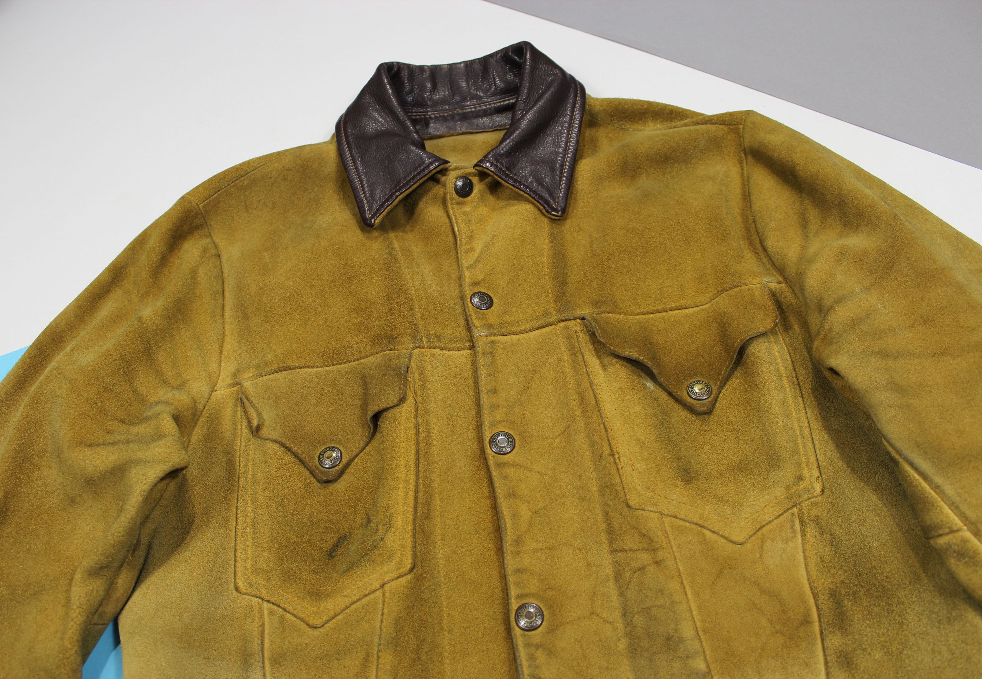 70s Levi’s USA製 vintage suède JKT 1970s Suede Sherpa Jacket reissue by Levi's Vintage - His Knibs
