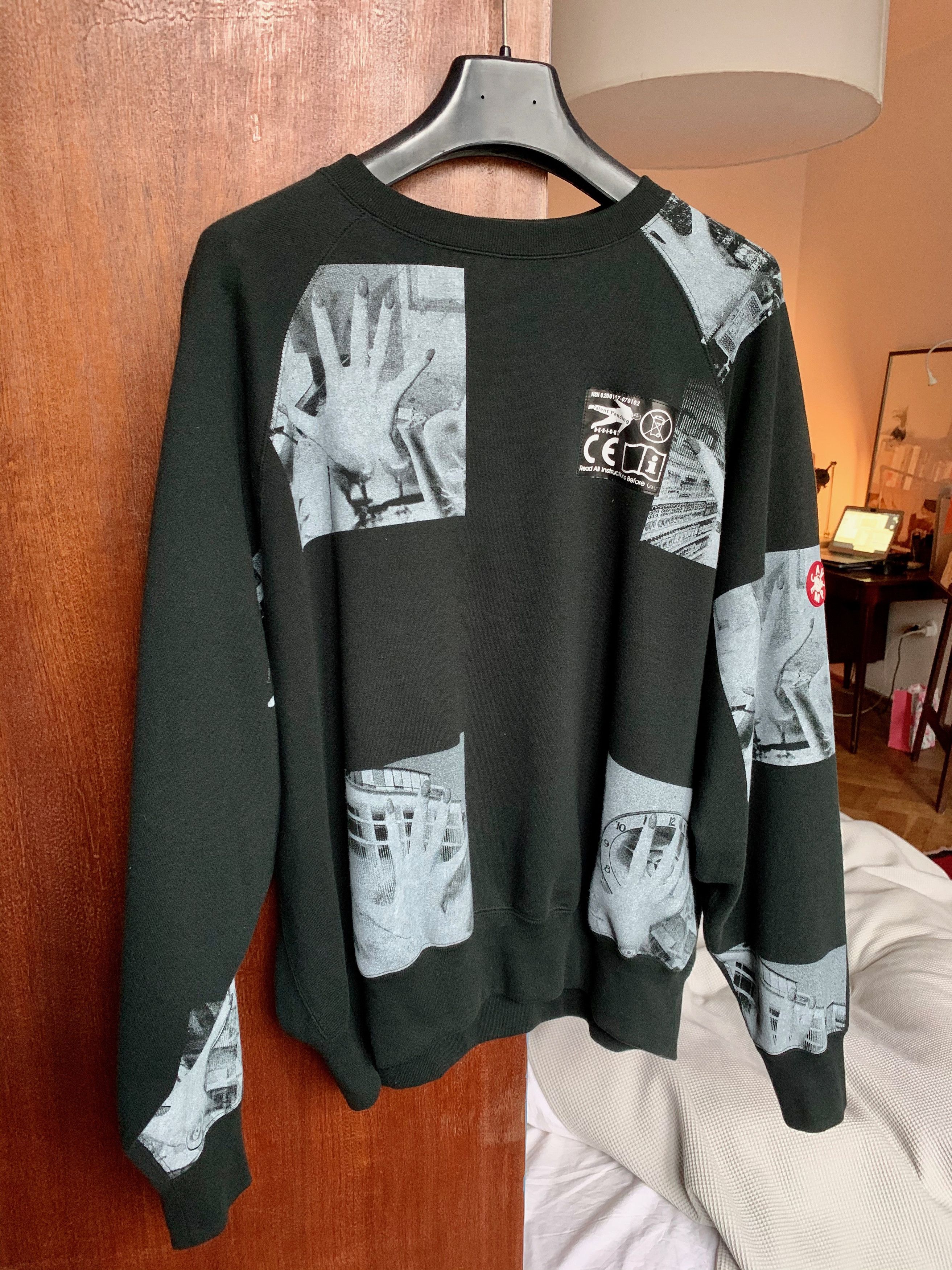 Sweatshirt black XL Used C.E CAV EMPT CREW NECK | eBay