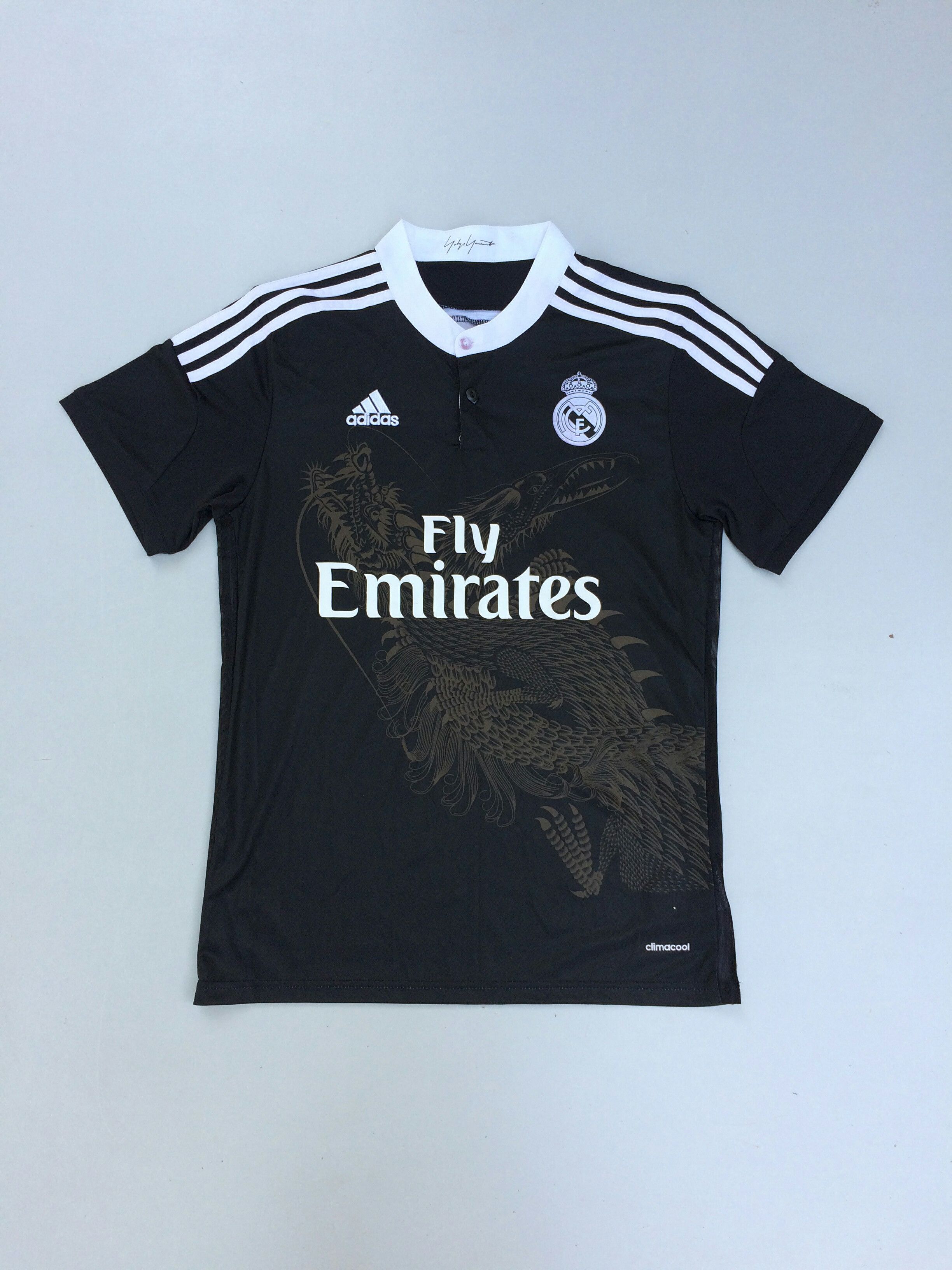 Adidas Real Madrid X yohji yamamoto Dragon art Jersey | Grailed