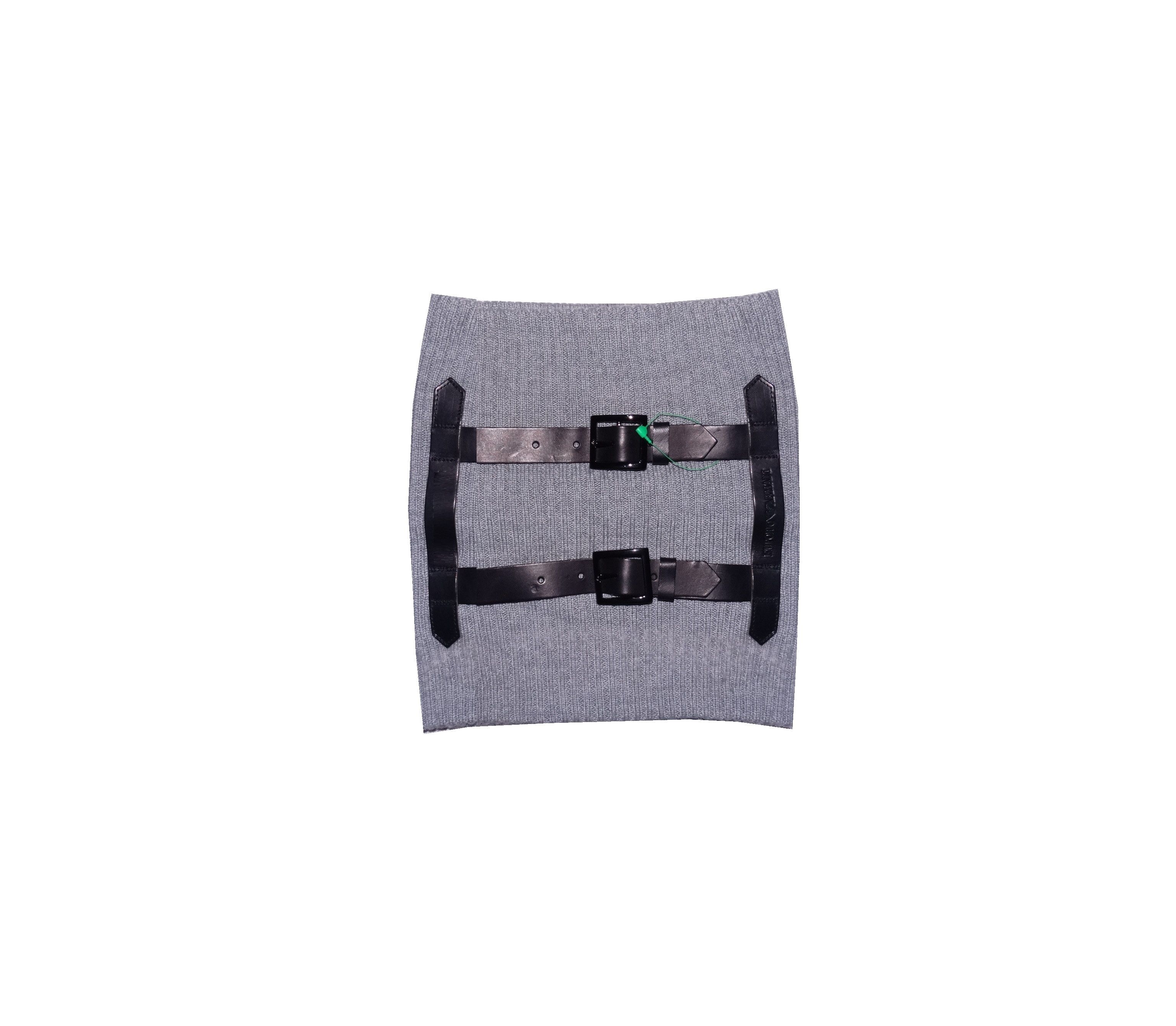Armani × Emporio Armani × Giorgio Armani Armani Neck Warmer Scarf Muffler Size ONE SIZE - 1 Thumbnail