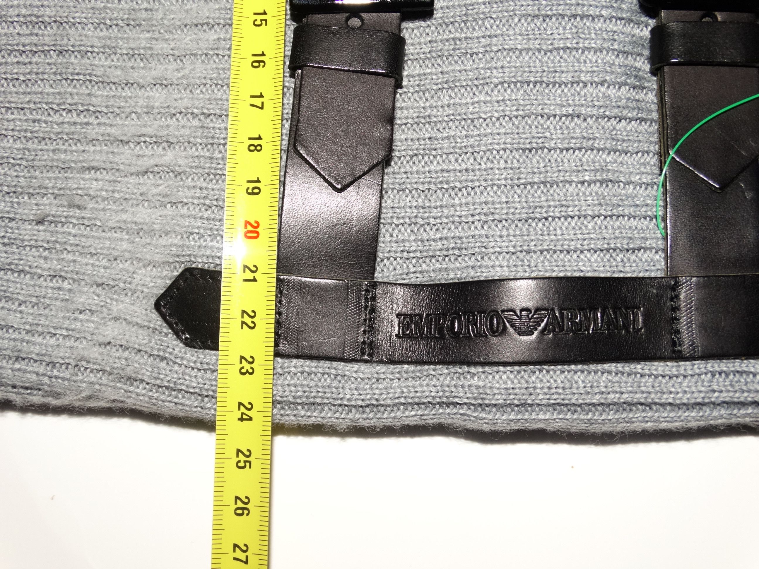Armani × Emporio Armani × Giorgio Armani Armani Neck Warmer Scarf Muffler Size ONE SIZE - 6 Thumbnail