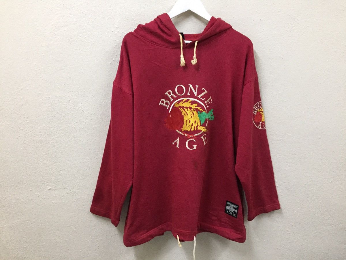 Vintage Bronze Age Hoodie Surf Skate Design Grailed