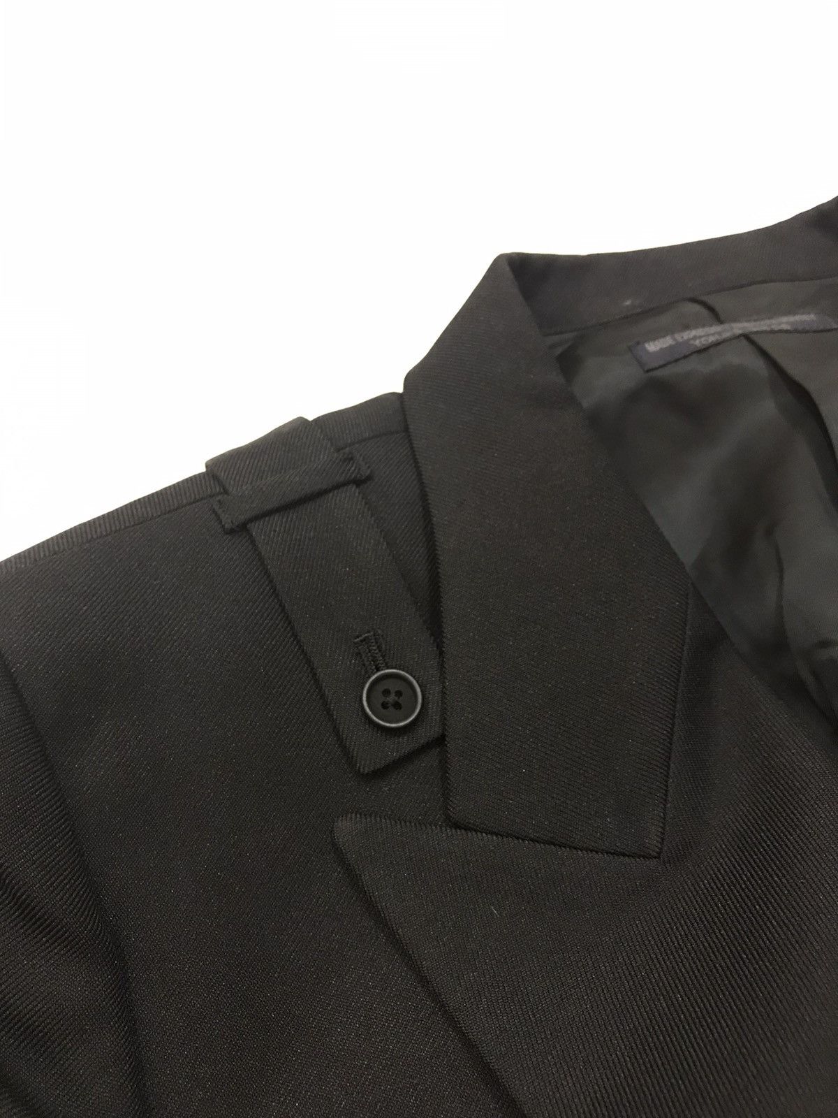 Yohji Yamamoto YOHJI YAMAMOTO REGULATION MEN DOUBLE BREASTED BLAZER SIZE 2 Size 40S - 11 Thumbnail