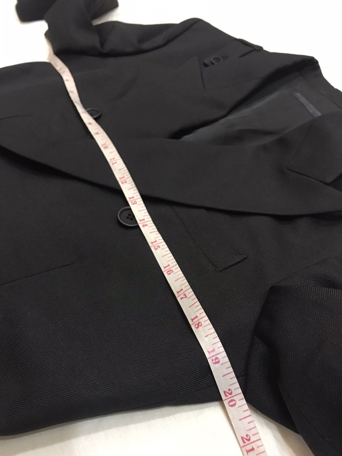 Yohji Yamamoto YOHJI YAMAMOTO REGULATION MEN DOUBLE BREASTED BLAZER SIZE 2 Size 40S - 8 Thumbnail