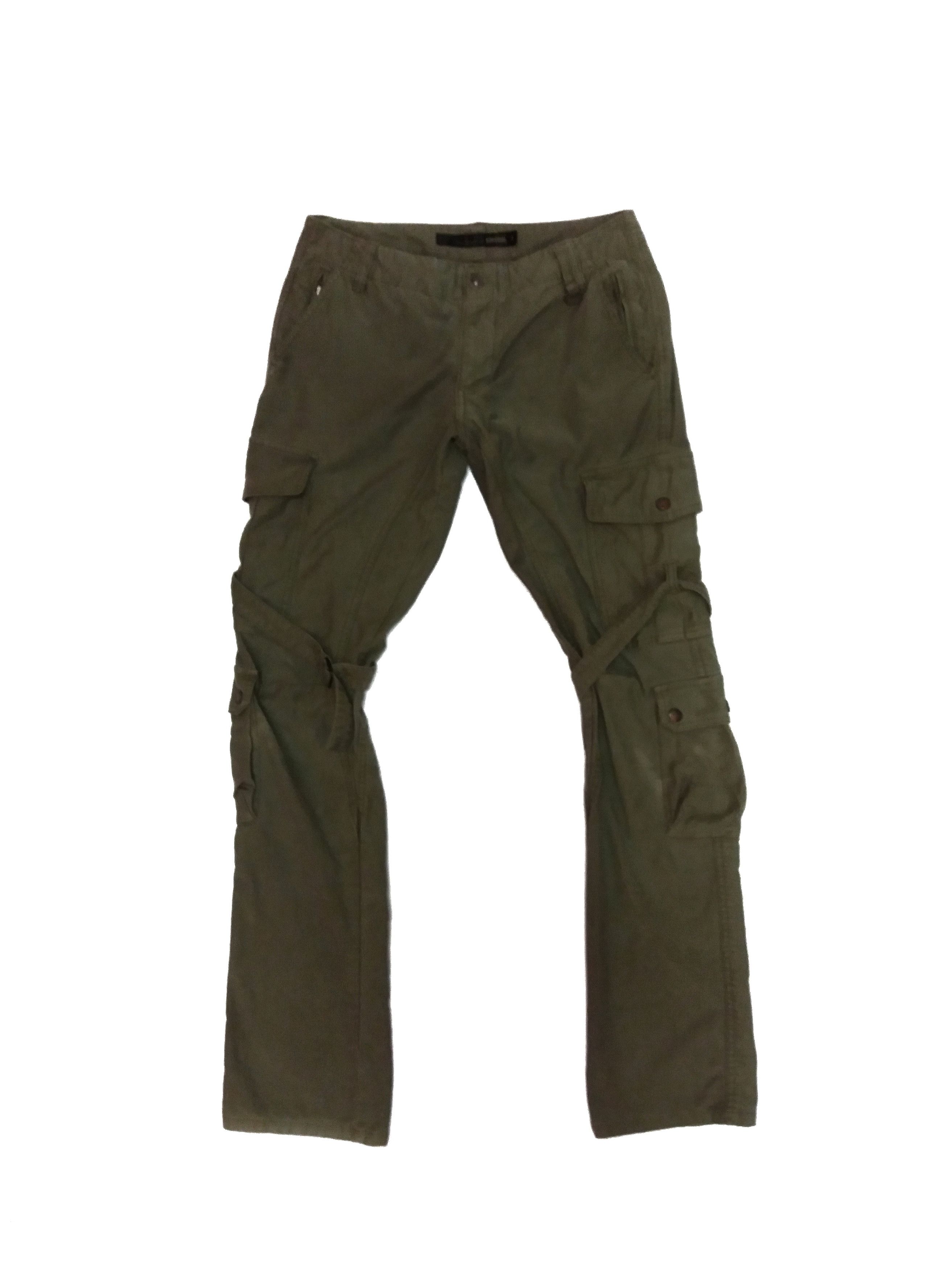 Japanese Brand Japanese Brand Tactical Pocket Bondage Pants Green Army Size US 30 / EU 46 - 1 Thumbnail