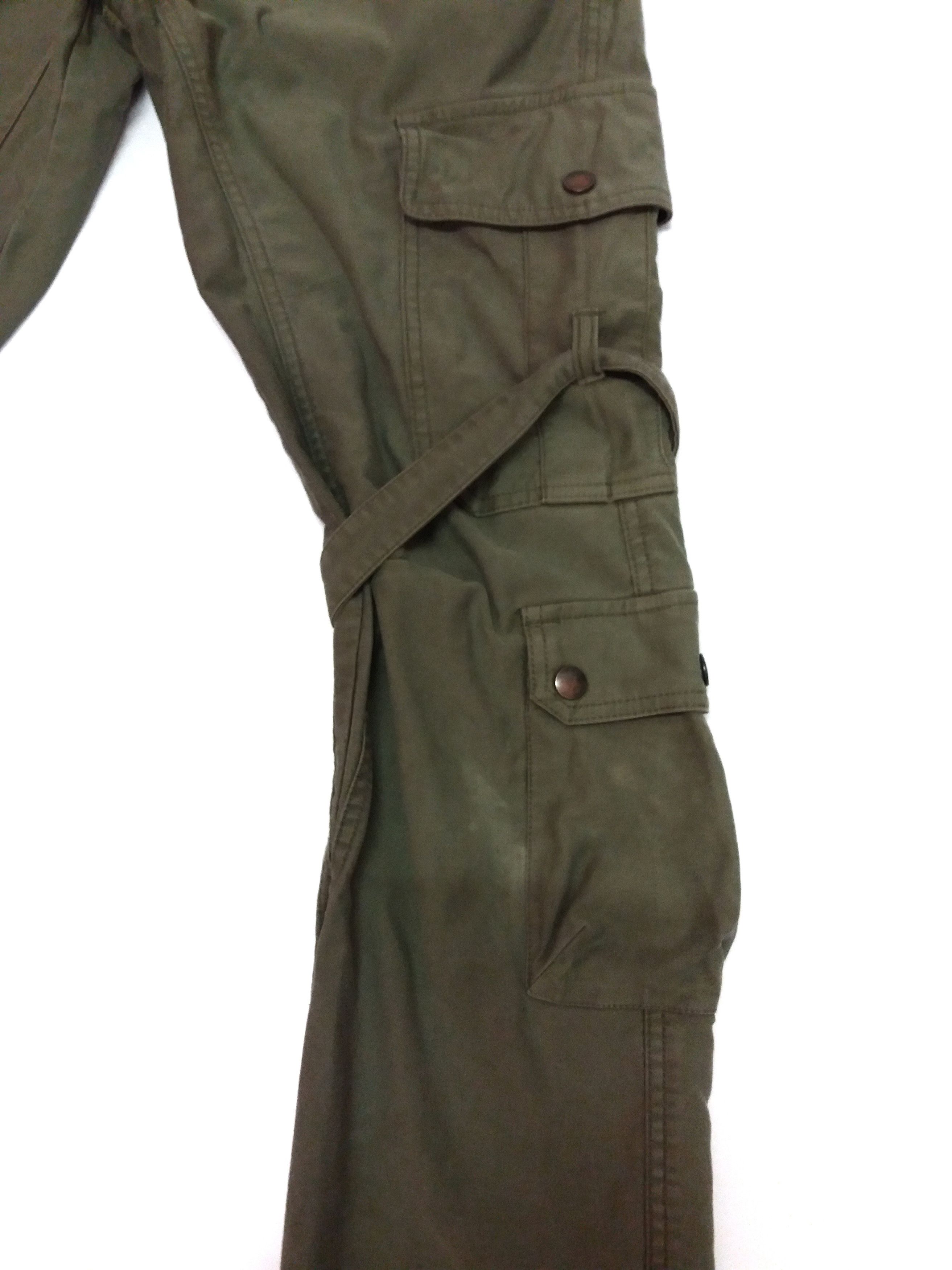 Japanese Brand Japanese Brand Tactical Pocket Bondage Pants Green Army Size US 30 / EU 46 - 3 Thumbnail