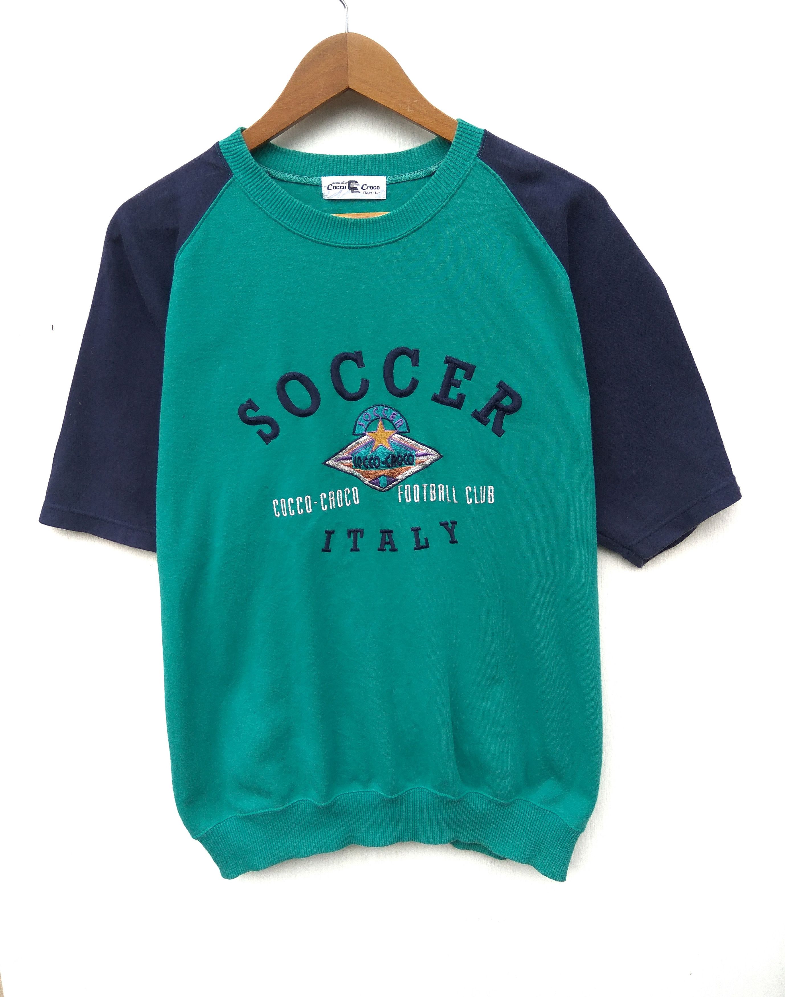 Designer × Vintage Coco Croco Spell Out Embroidery Sweatshirt Jumper Size US L / EU 52-54 / 3 - 1 Thumbnail