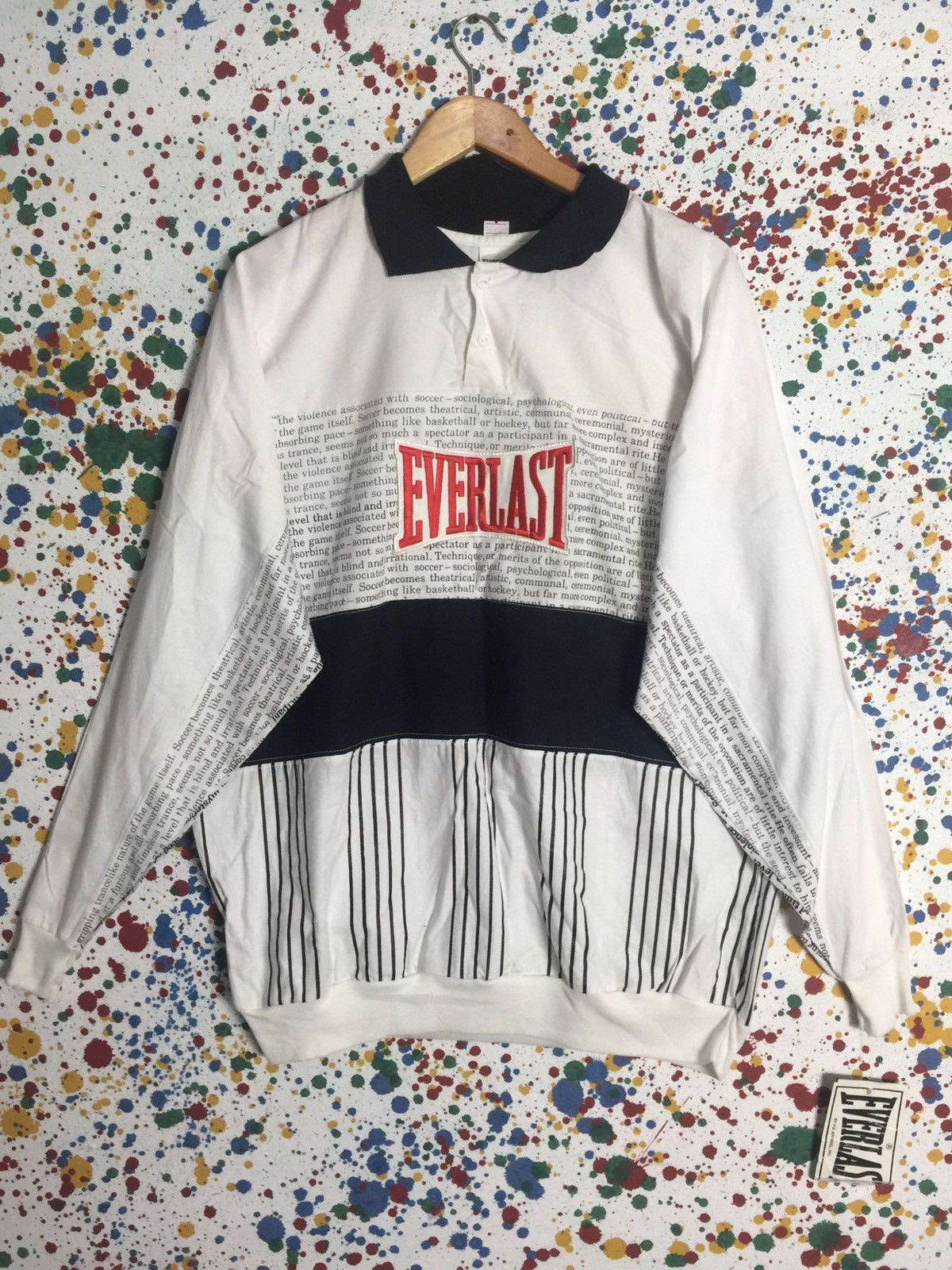 Everlast Vintage long sleeve Everlast full print | Grailed
