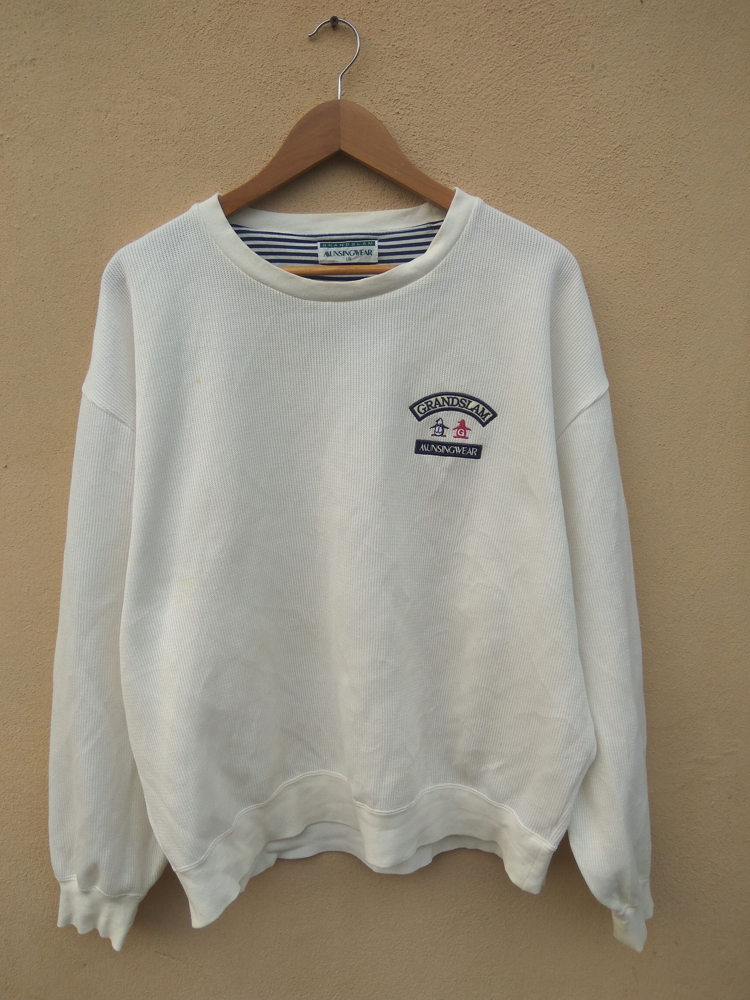 Grand Slam Vintage Munsing Wear sweatshirt Grand Slam golfer Size US L / EU 52-54 / 3 - 1 Thumbnail