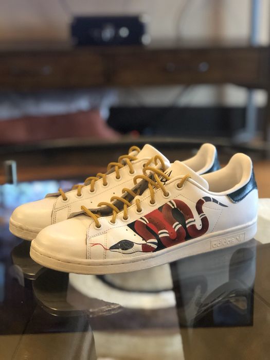 Stan smith cheap gucci custom