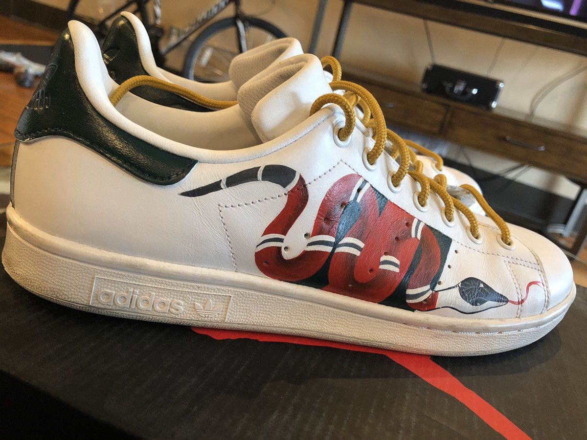 Stan smith custom clearance gucci