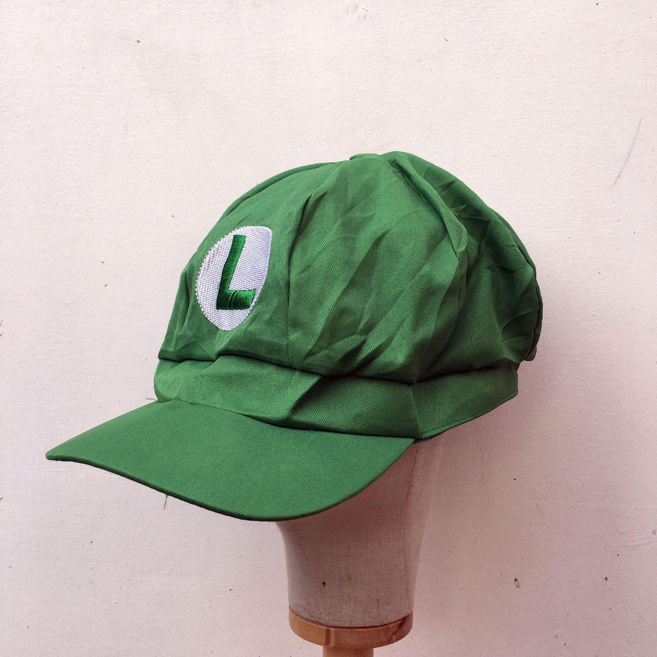 Luigi Mario Hat Costumes Cartoons Games Funny Workwear