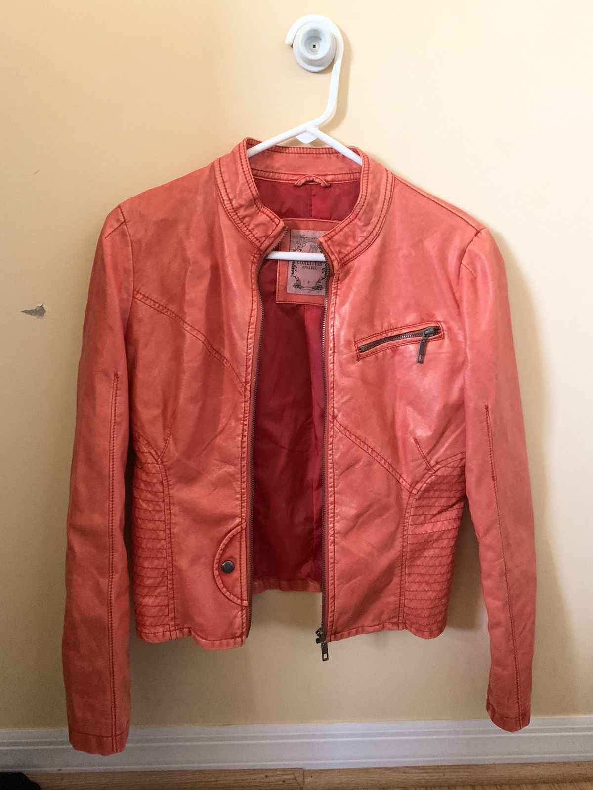 True vintage NYC leather jacket main image 0