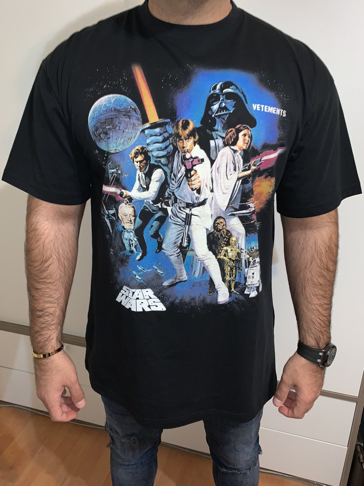 値下げする VETEMENS STARWARS TEE - トップス