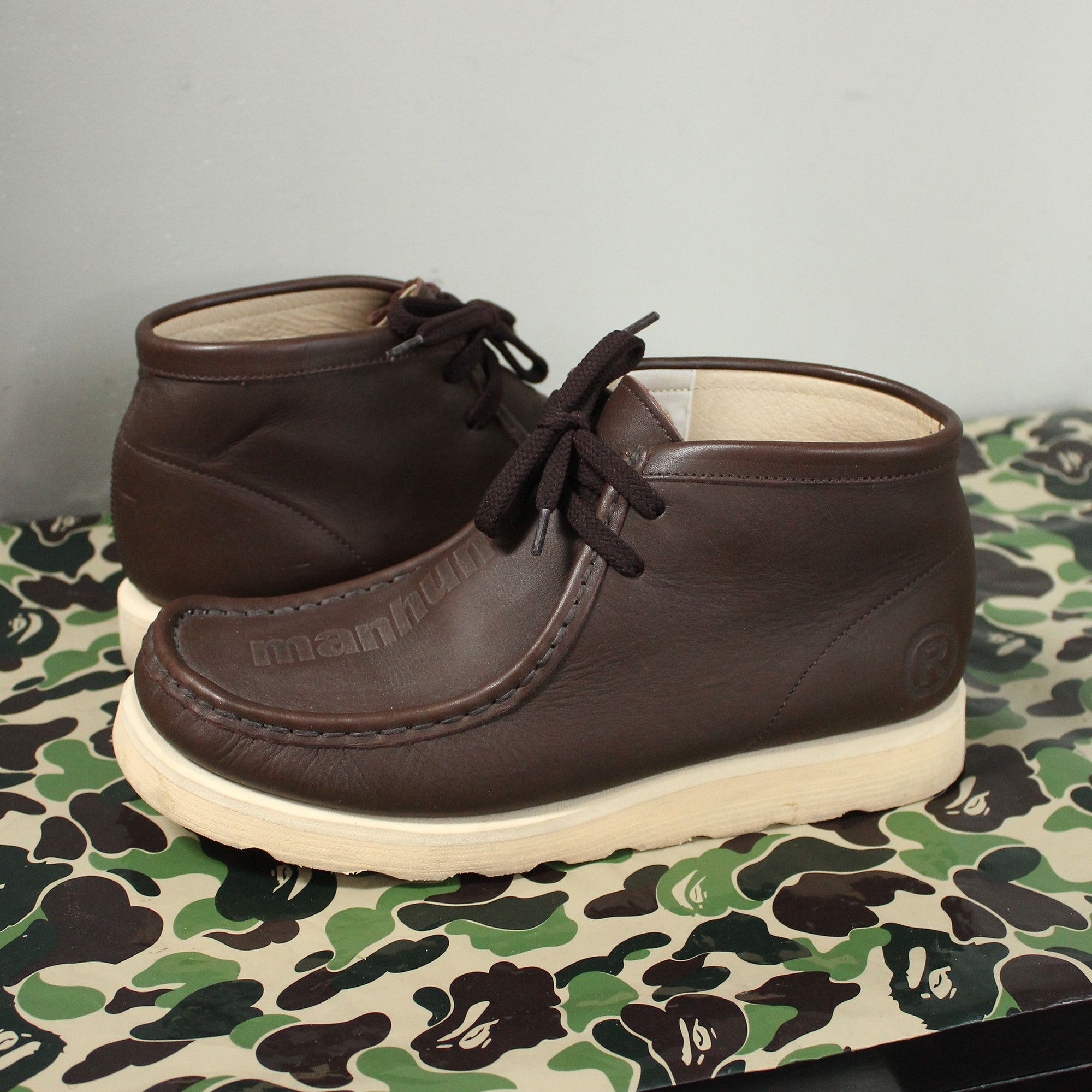 BAPE Beige Manhunt #1 Boots