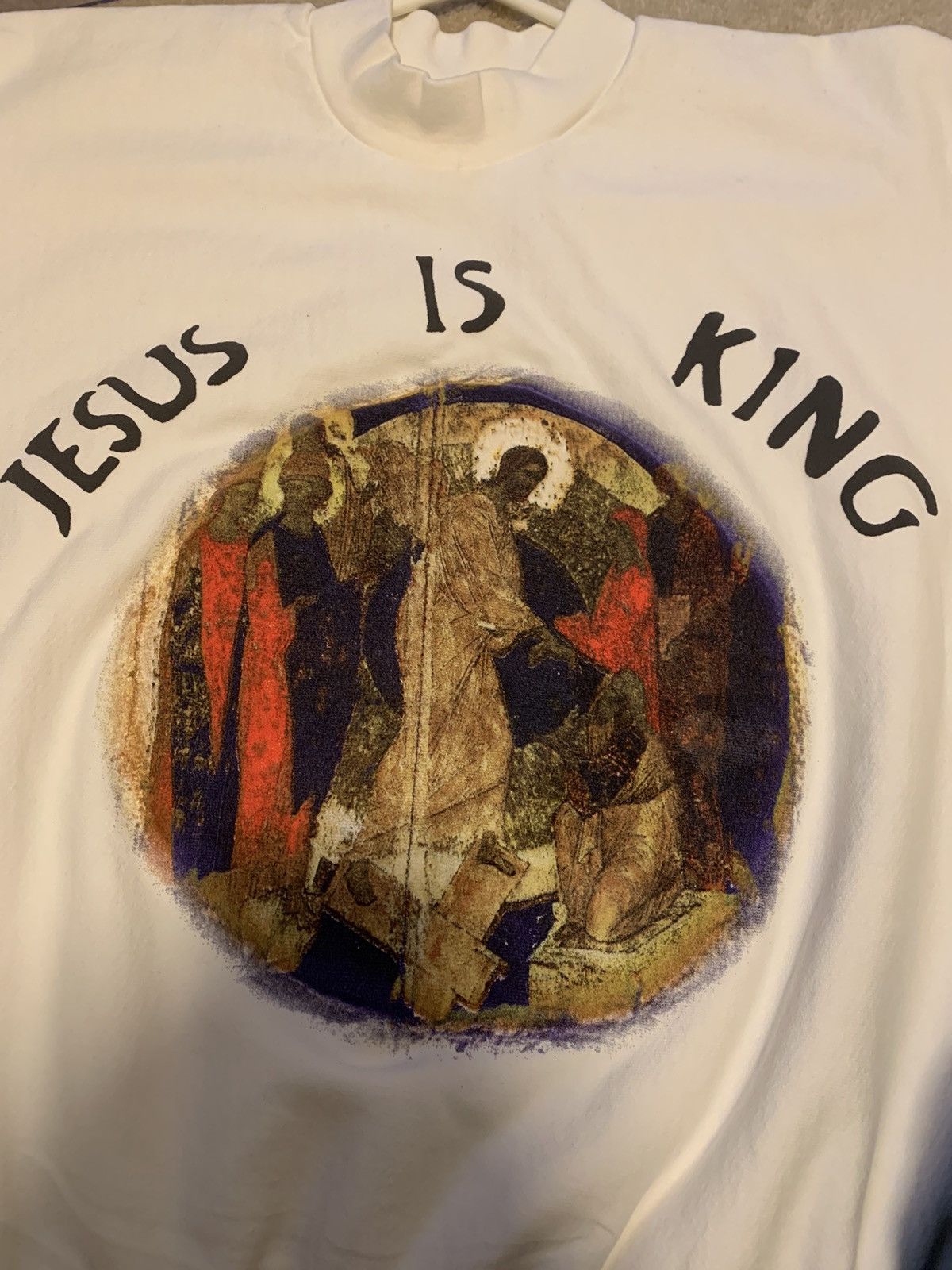 Kanye West Jesus Is King Painting II Crewneck outlet Size M