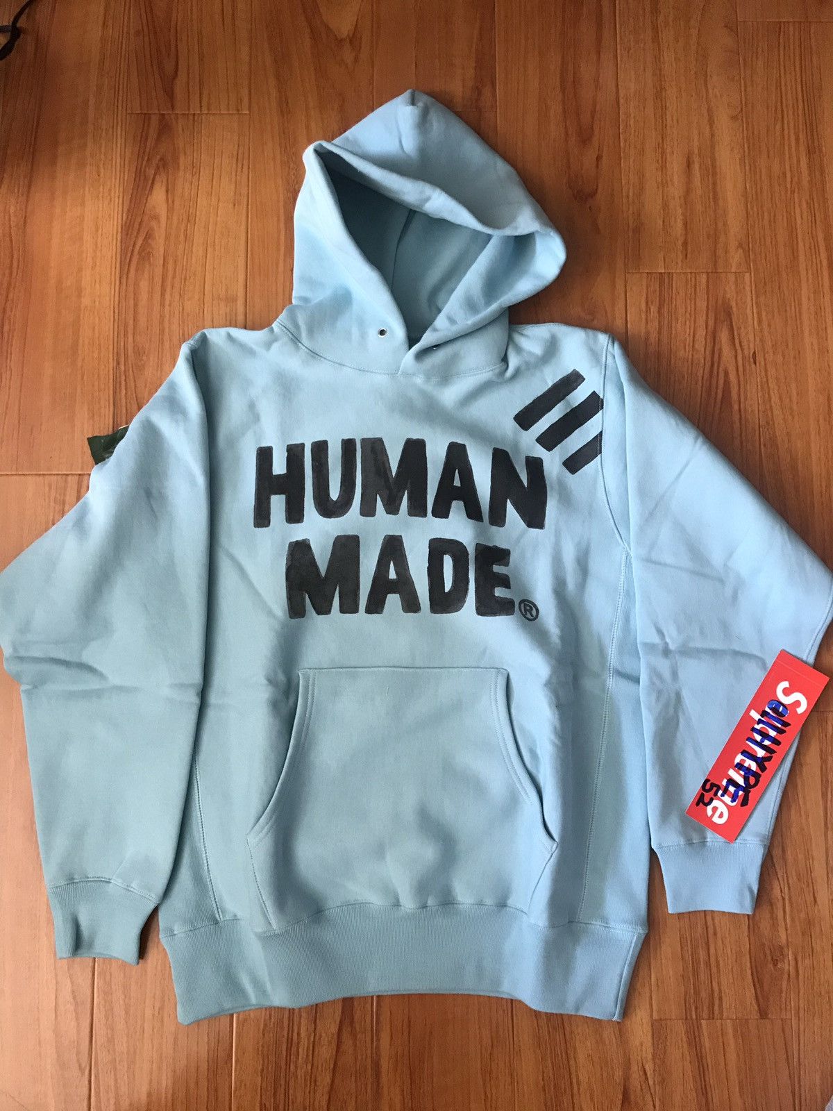 Human made pizza deals hoodie blue