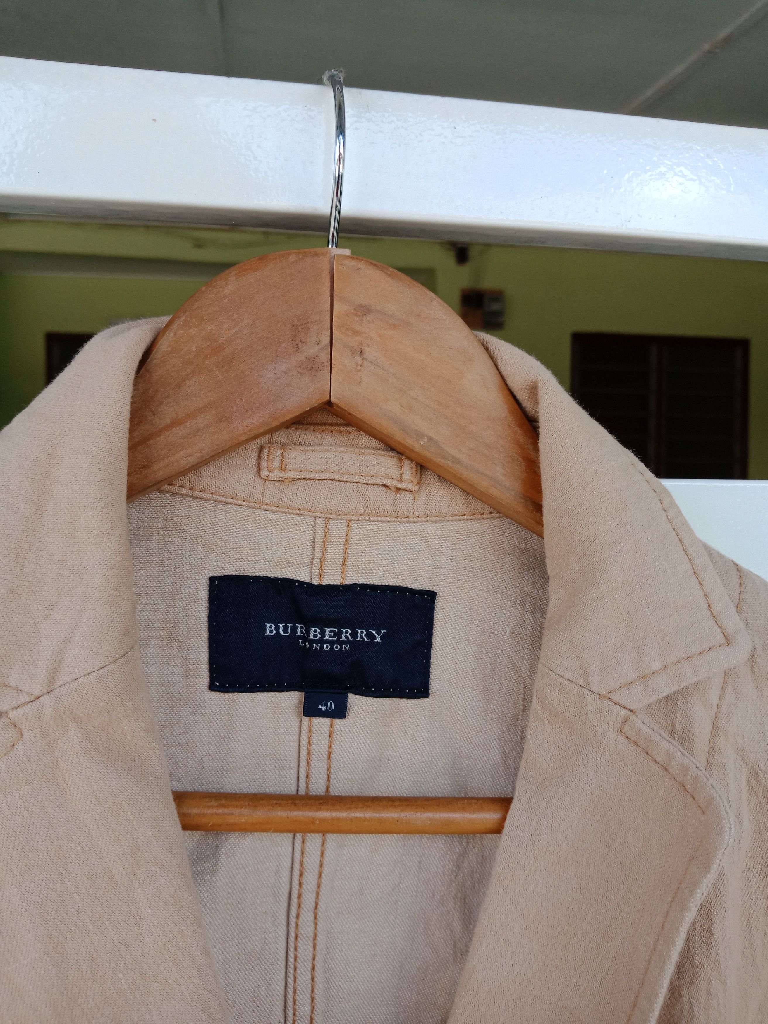 Burberry Burberry London Fold Over Novacheck Sleeve Jacket Size S / US 4 / IT 40 - 8 Thumbnail