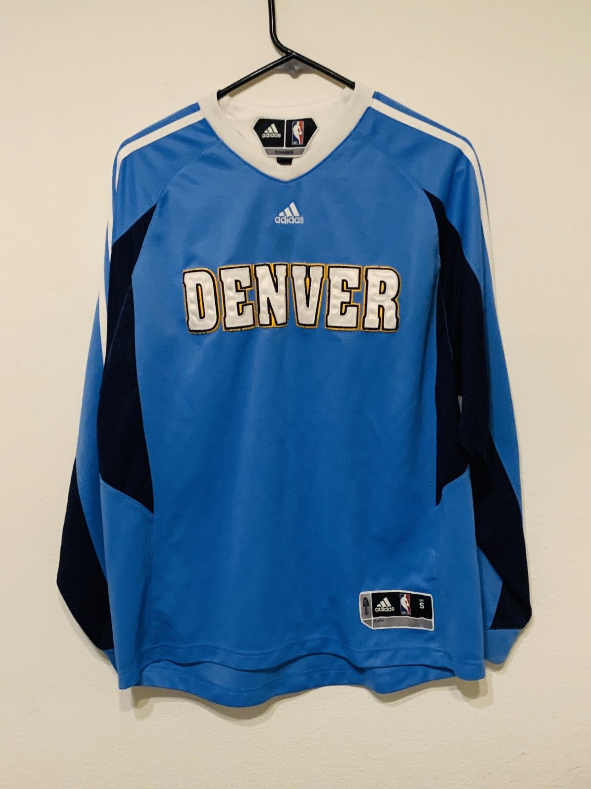 Adidas Denver Nuggets Long Sleeve