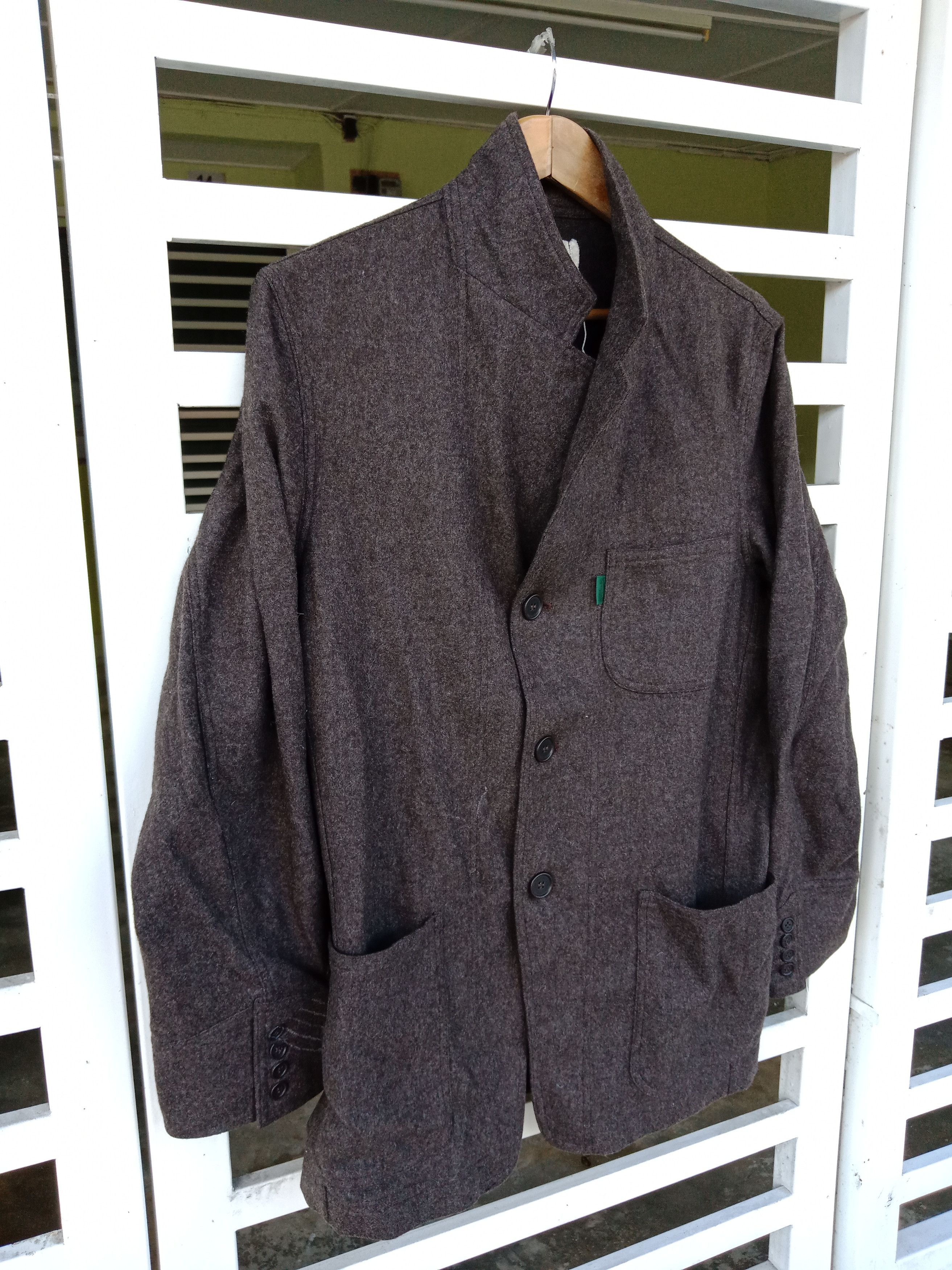 Paul Smith Paul Smith Work Wear Triple Pockets Wool Light Jacket Size US M / EU 48-50 / 2 - 4 Thumbnail