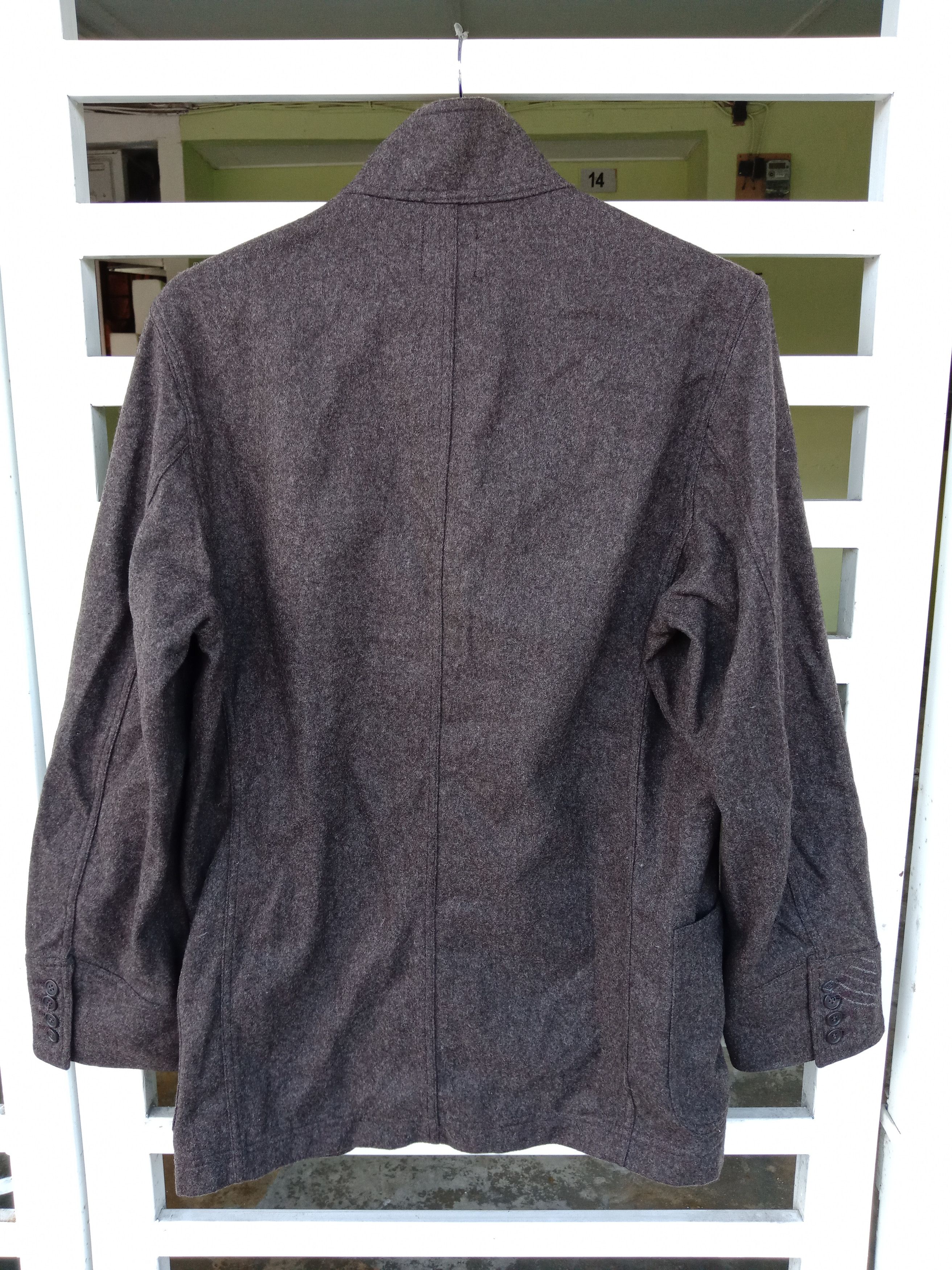Paul Smith Paul Smith Work Wear Triple Pockets Wool Light Jacket Size US M / EU 48-50 / 2 - 2 Thumbnail