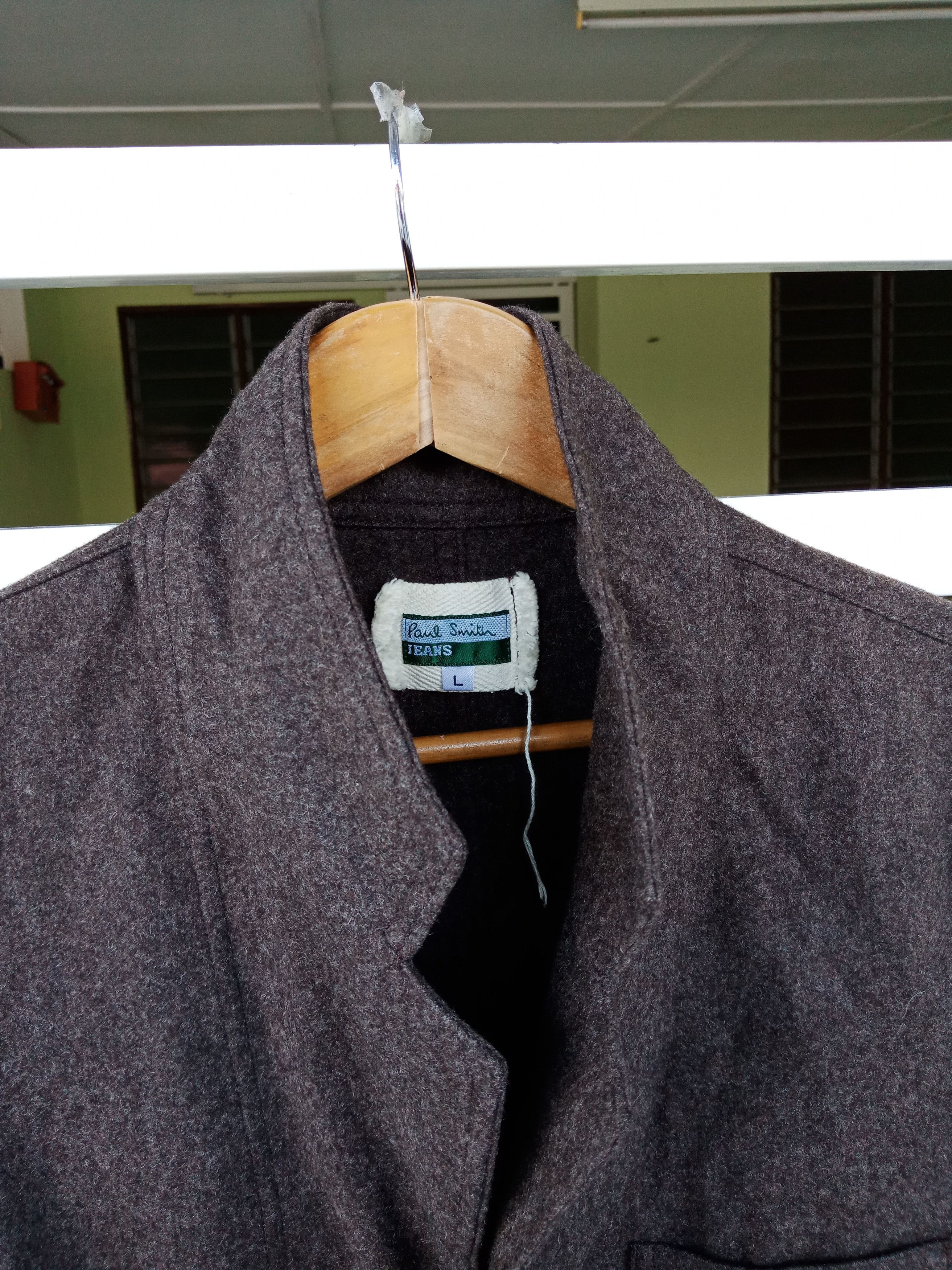 Paul Smith Paul Smith Work Wear Triple Pockets Wool Light Jacket Size US M / EU 48-50 / 2 - 8 Thumbnail
