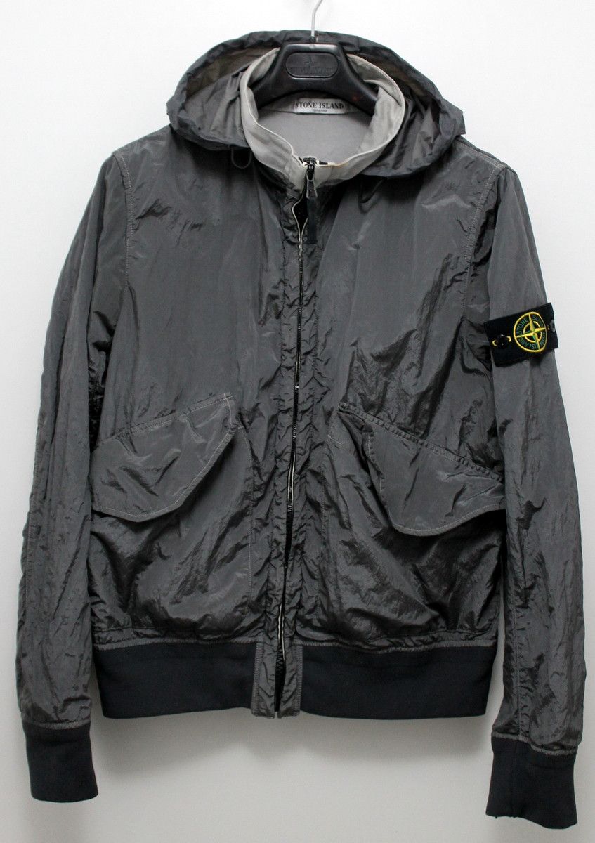Stone Island VTG STONE ISLAND NYLON METAL SHELL CRINKLED JACKET Marina Ice Osti Coat WATRO Grailed