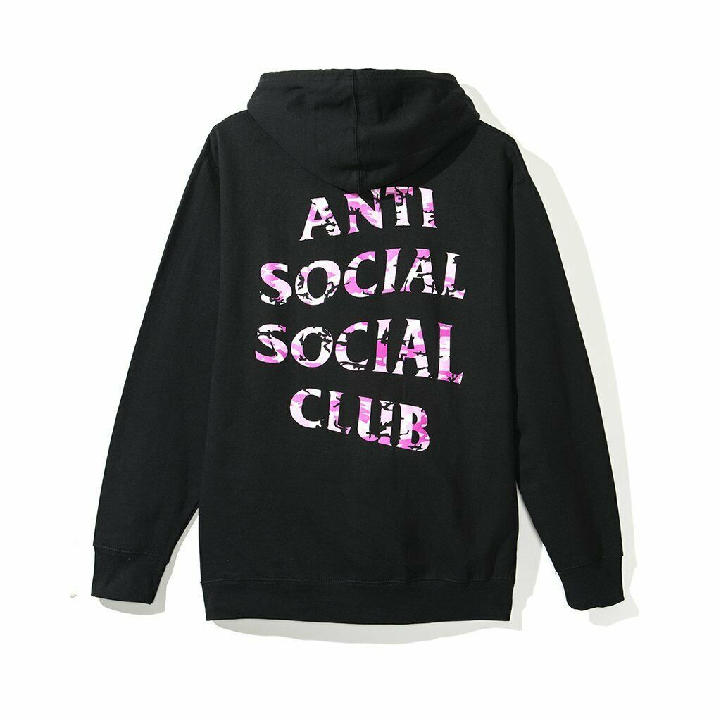 Anti Social Social Club Undefeated Camo Black Hoodie