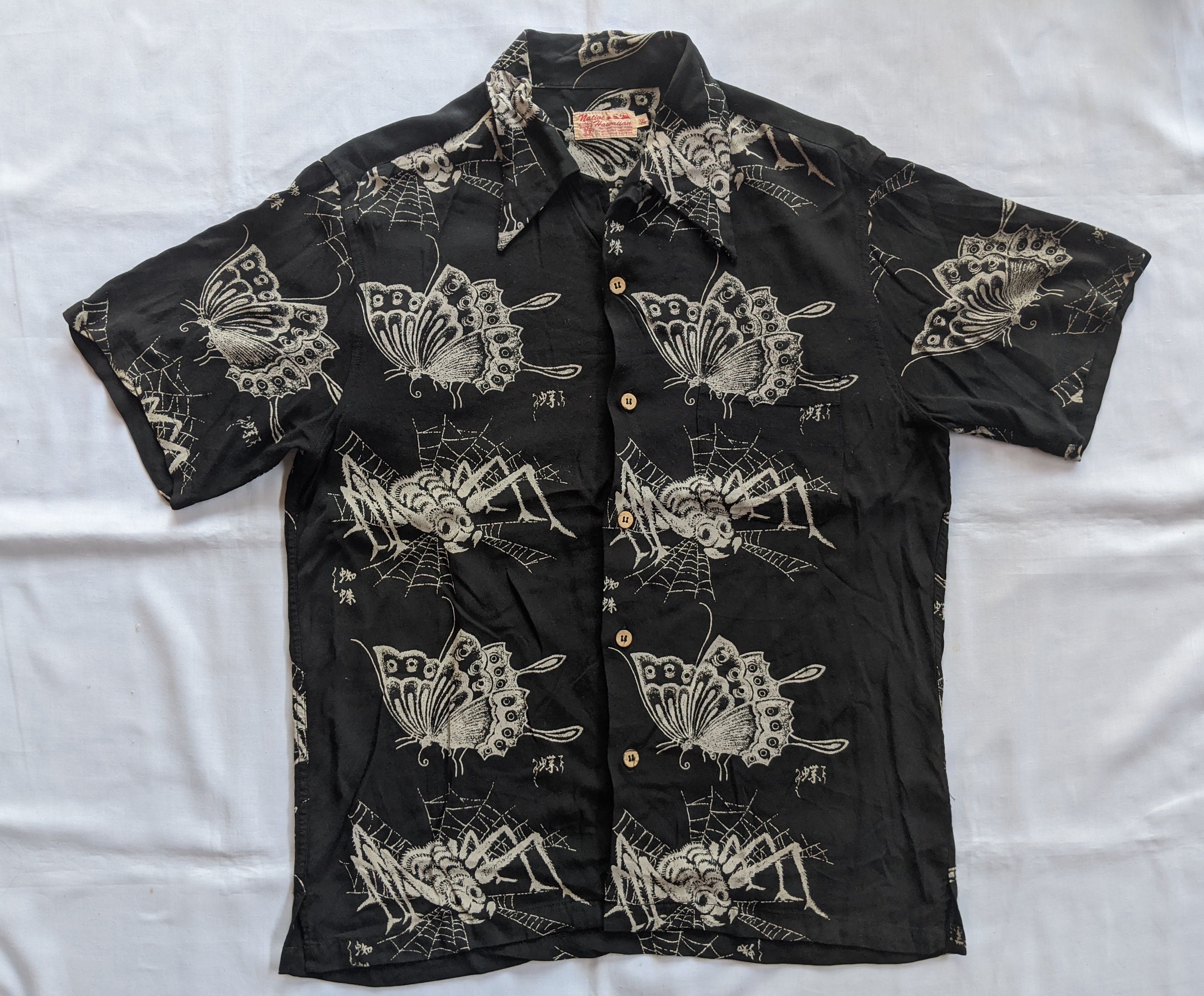 Native Native hawaii aloha insect printed 100% rayon Size US S / EU 44-46 / 1 - 2 Thumbnail