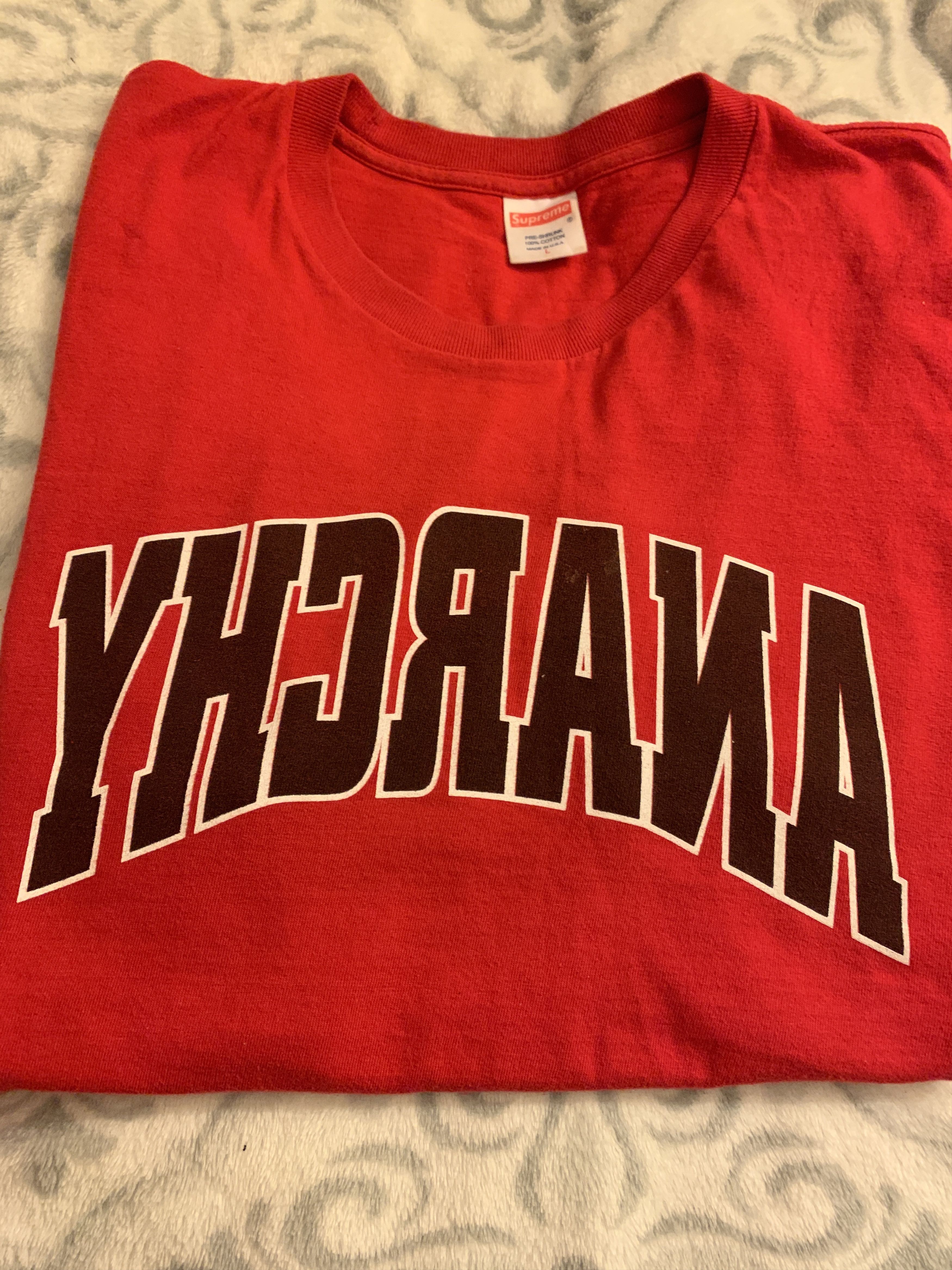 Supreme Shirt Size