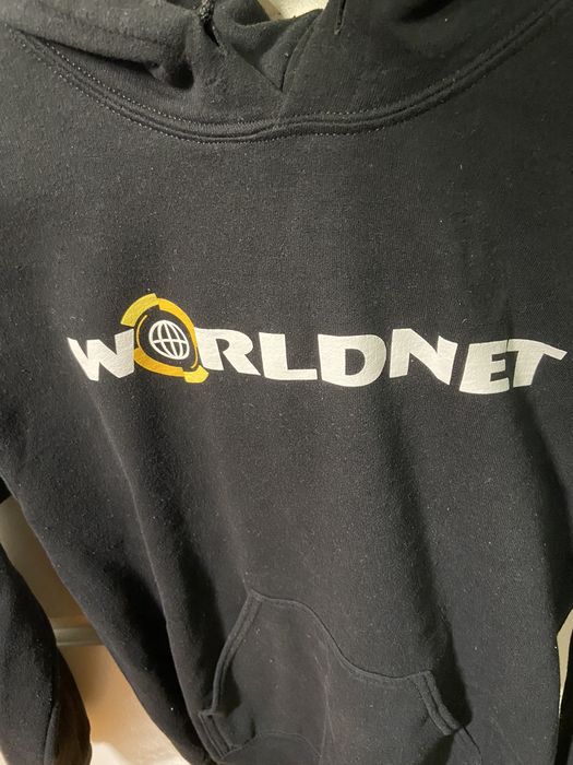 Frank Ocean Frank Ocean Worldnet logo hoodie Grailed