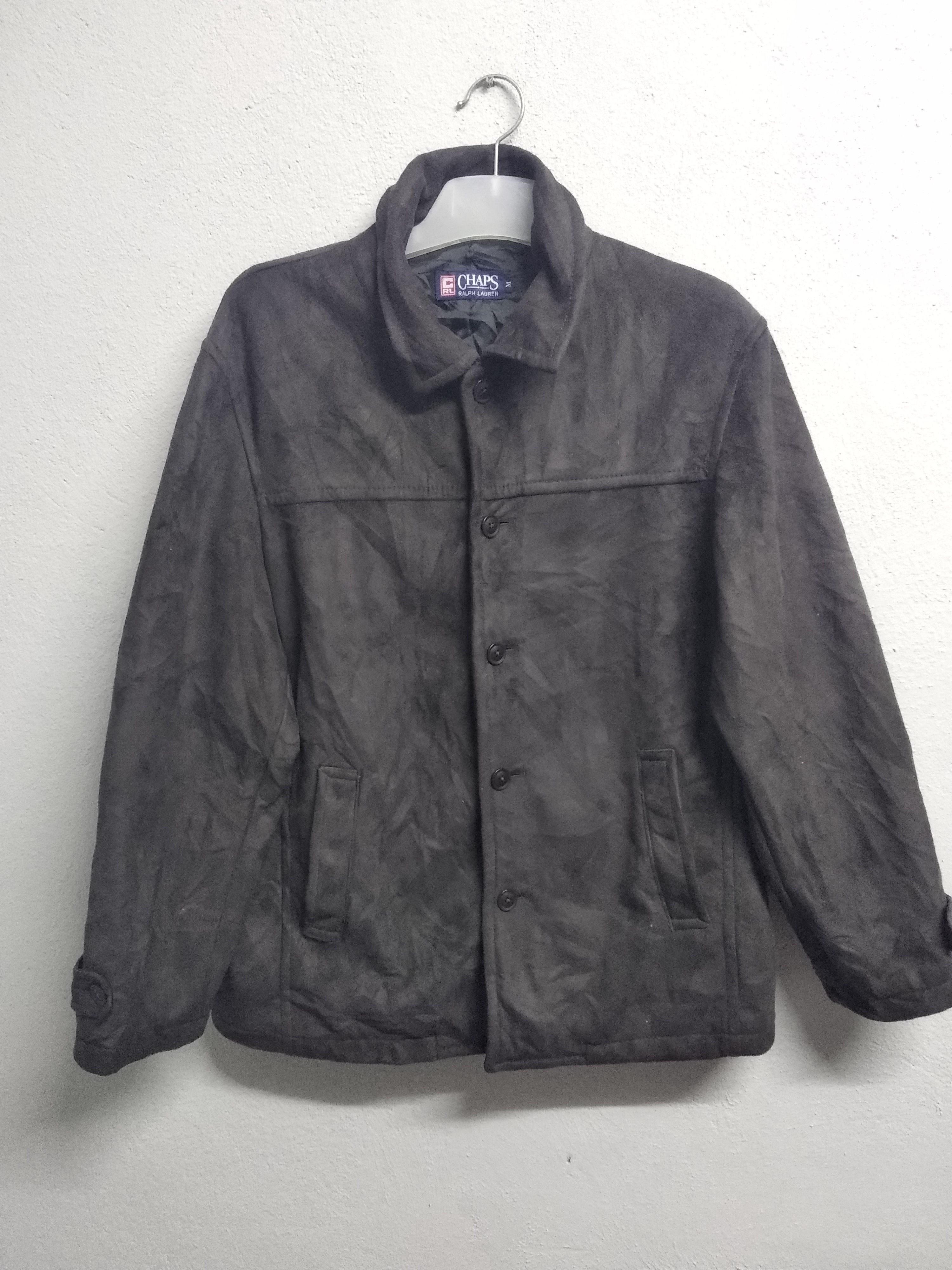 Chaps Leather Jacket | Grailed