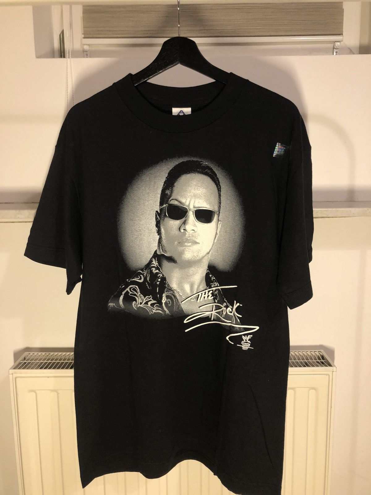 Vintage × Wwe × Wwf the rock „WF” | Grailed