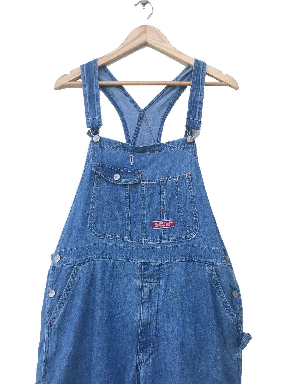 45rpm × Japanese Brand Vintage 45RPM Studio Line Overall Made in Japan Size US 40 / EU 56 - 7 Thumbnail