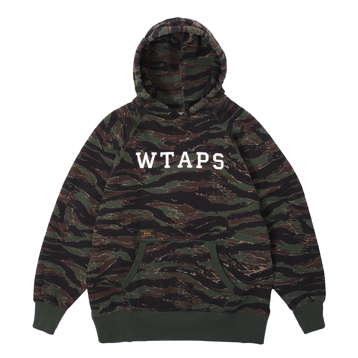 Wtaps WTAPS Tiger Stripe Hooded Camo Sweatshirt | Grailed