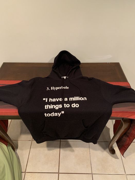 Virgil Abloh OFF-WHITE Hyperbole I have a million things to do today for  Sale in Mesa, AZ - OfferUp