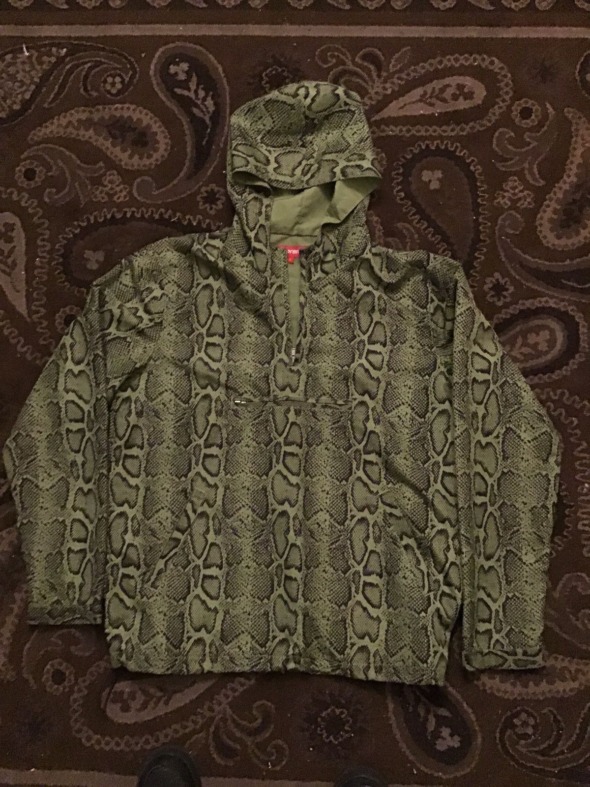 Supreme Supreme Snake Pullover 2012 Classic Logo Anorak Nylon Ian | Grailed