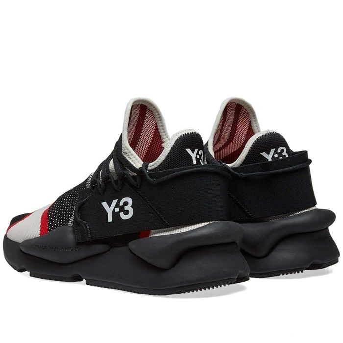 Y-3 Y-3 Kaiwa Knit EF2629 Off White Black Red US 9 EUR 42 2/3 | Grailed