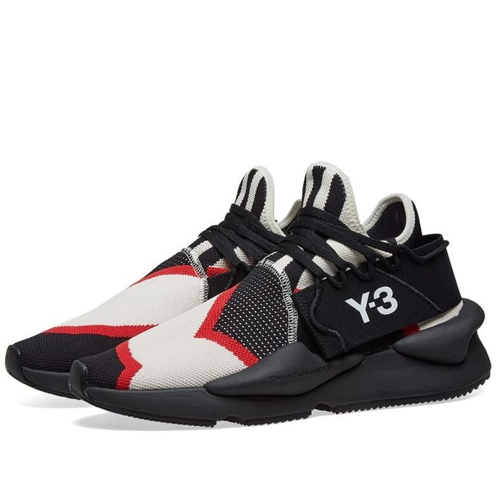 Y-3 Y-3 Kaiwa Knit EF2629 Off White Black Red US 9 EUR 42 2/3 | Grailed