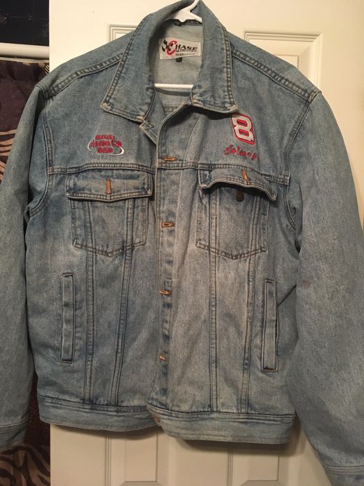 Chase Authentics Dale Earnhardt Vintage Denim Jacket Grailed