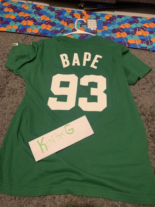 bape celtics tee