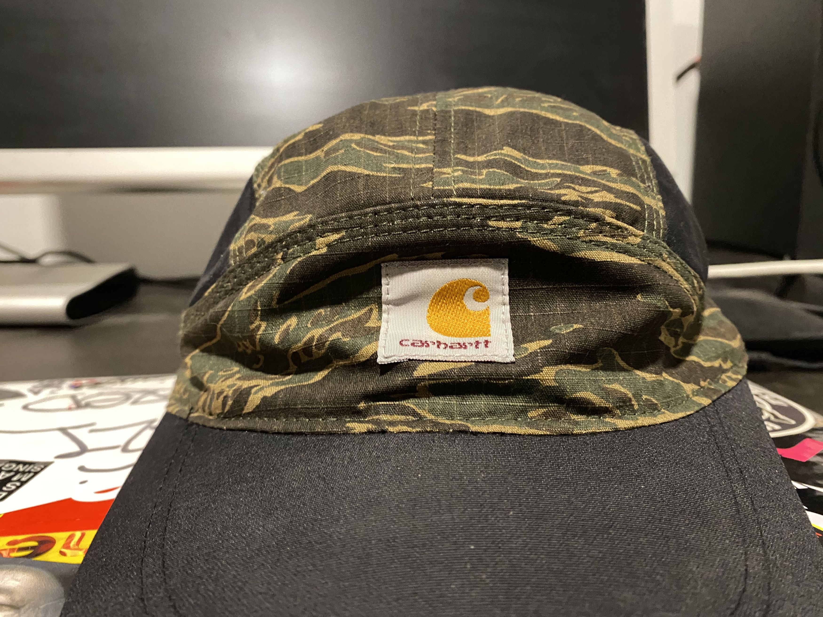 Carhartt Nike Carhartt X Nike Adjustable Tailwind Tiger Camo cap Grailed