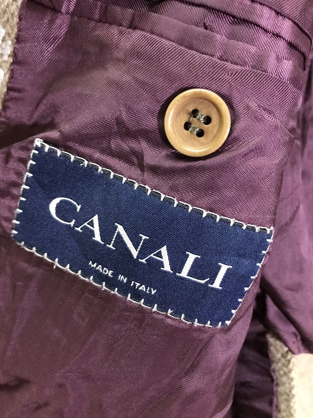 Canali Made in Italy Canali Wool Work Jackets Size US L / EU 52-54 / 3 - 4 Thumbnail