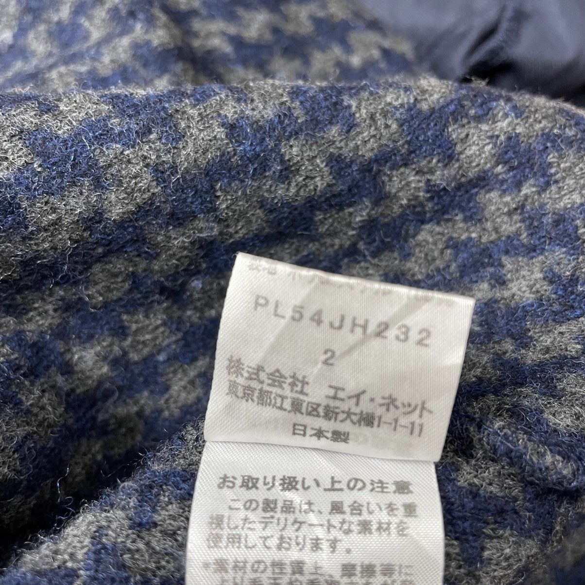 Issey Miyake ❄️PLANTATION ISSEY MIYAKE PLAIDS BLOUSE JACKET Size M / US 6-8 / IT 42-44 - 10 Thumbnail