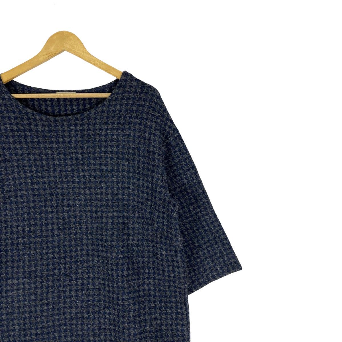 Issey Miyake ❄️PLANTATION ISSEY MIYAKE PLAIDS BLOUSE JACKET Size M / US 6-8 / IT 42-44 - 5 Thumbnail