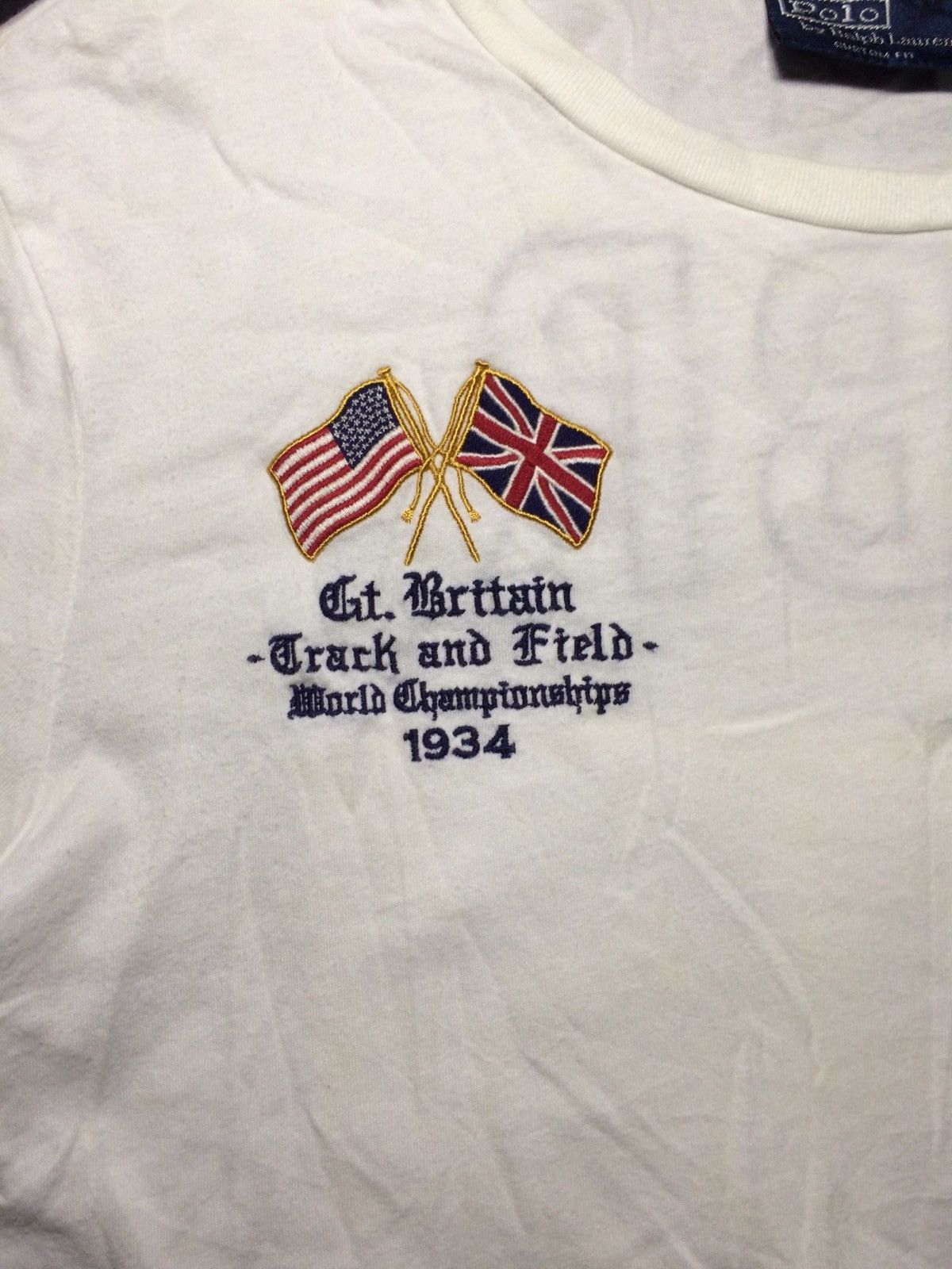 Polo Ralph Lauren × Vintage Polo Ralph Lauren Great Britain Shirt Size US M / EU 48-50 / 2 - 6 Thumbnail