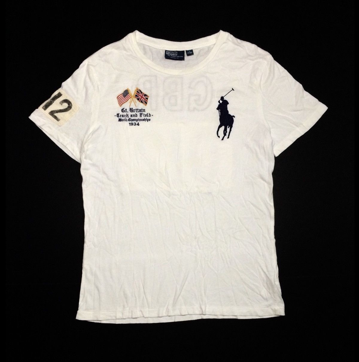 Polo Ralph Lauren × Vintage Polo Ralph Lauren Great Britain Shirt Size US M / EU 48-50 / 2 - 5 Thumbnail