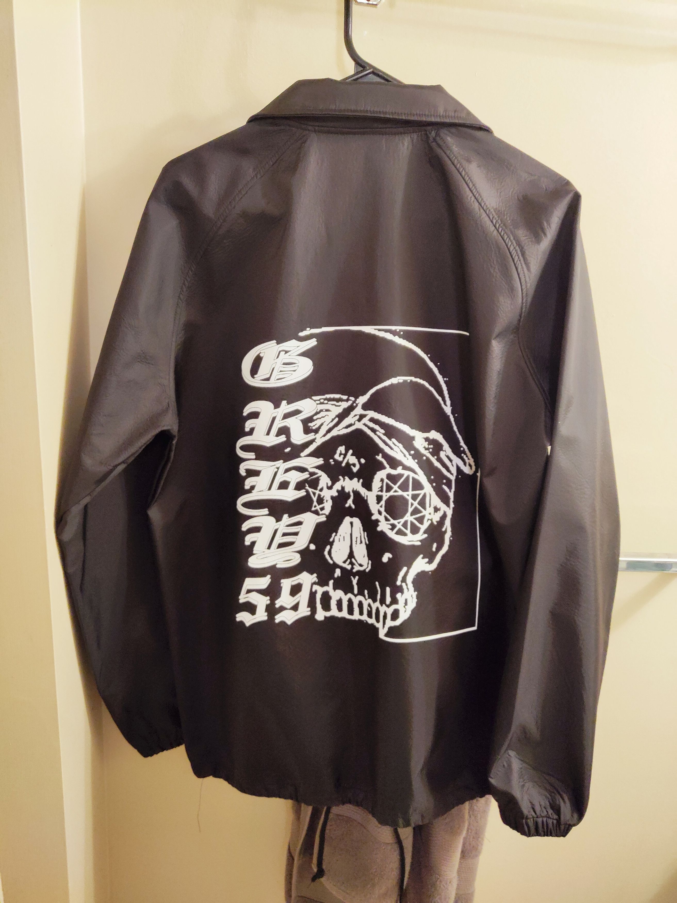 G59 Records G59 Coaches windbreaker jacket Grailed